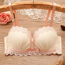 Load image into Gallery viewer, Training Bras for Young Girls  Lace Bras Teenage 100% Cotton Underwear Kids Cute Fashion Undergarments Student Clothing 12-18
