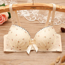 Load image into Gallery viewer, Training Bras for Young Girls  Lace Bras Teenage 100% Cotton Underwear Kids Cute Fashion Undergarments Student Clothing 12-18
