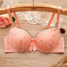 Load image into Gallery viewer, Training Bras for Young Girls  Lace Bras Teenage 100% Cotton Underwear Kids Cute Fashion Undergarments Student Clothing 12-18
