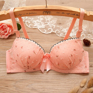 Training Bras for Young Girls  Lace Bras Teenage 100% Cotton Underwear Kids Cute Fashion Undergarments Student Clothing 12-18