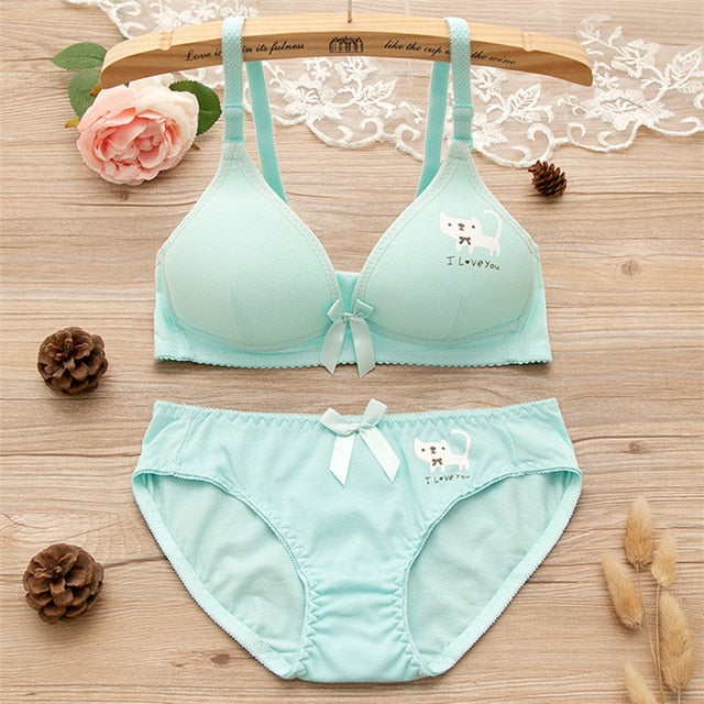 Teenage Underwear For Girl Children Girls Cutton Lace Wireless Young  Training Bra For Kids And Teens Puberty Clothing