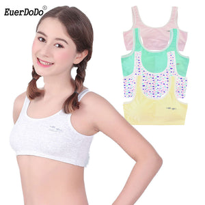 Young Girls Bra Cotton Bra For Girls Teenage Girl Underwear Students Training Bra Children Sports Bra